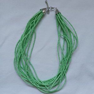Green Medium Sea Bead Necklace